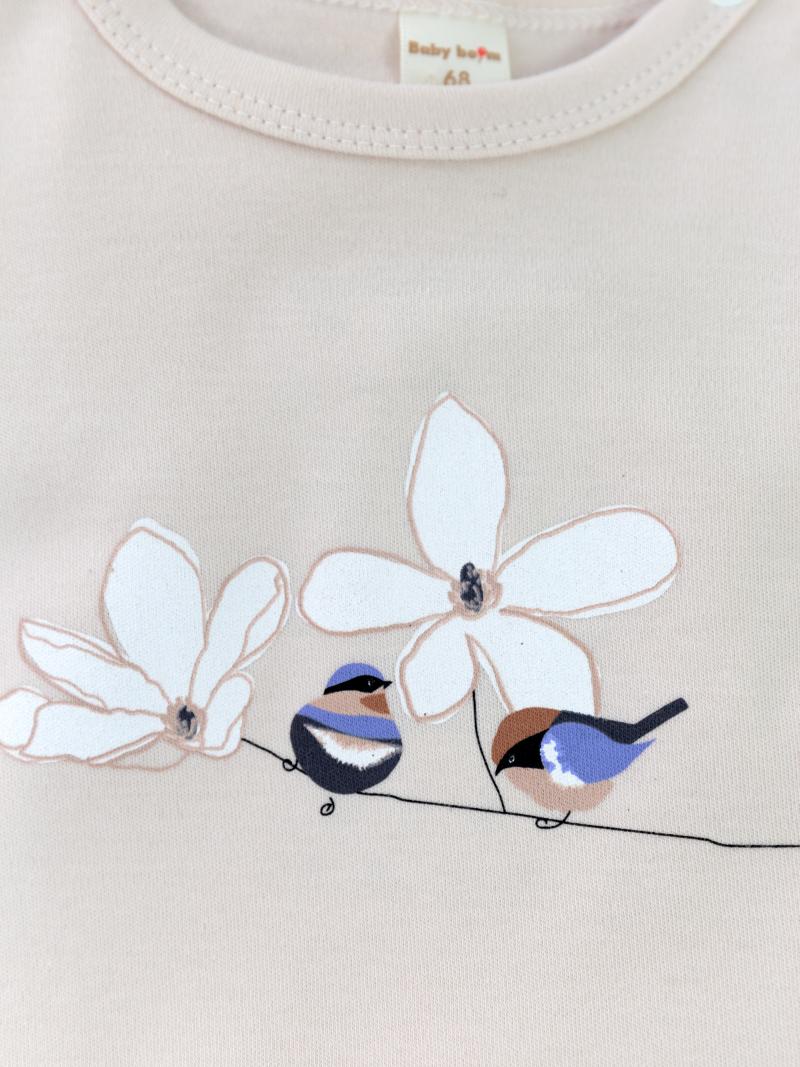 картинка Боди для девочки Baby Boom НБ1/9-И Бежевый от магазина детских товаров ALiSa