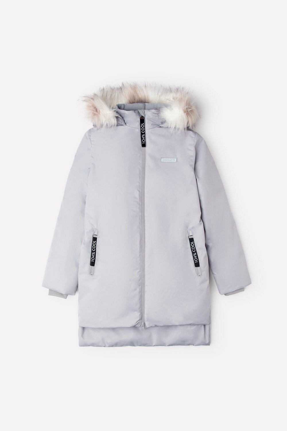 картинка Пальто зимнее для девочки Crockid ВК 38065/1 ГР от магазина детских товаров ALiSa