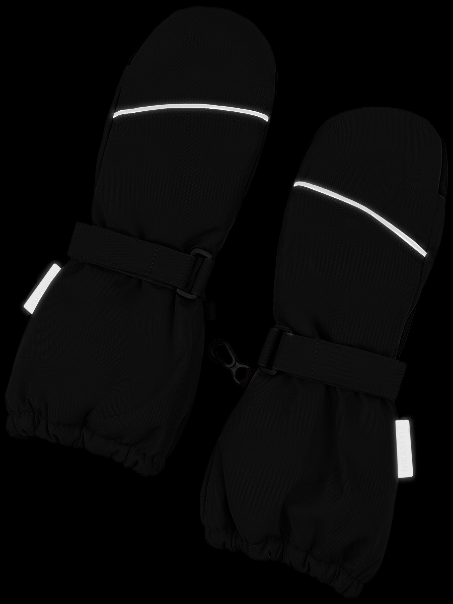 картинка Краги детские NIKASTYLE 14з17425 Черный от магазина детских товаров ALiSa