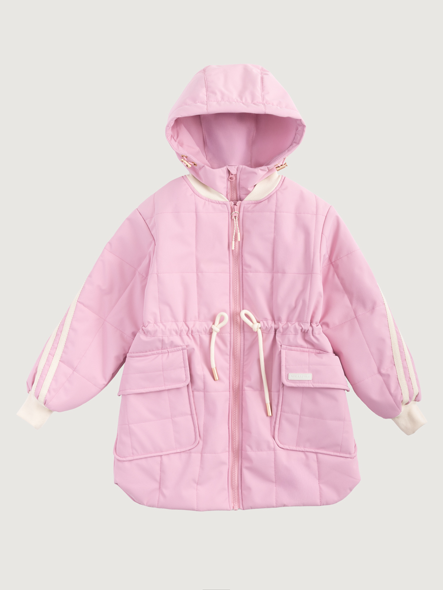 картинка Куртка утеплённая для девочки NIKASTYLE 4м5025 Роза от магазина детских товаров ALiSa