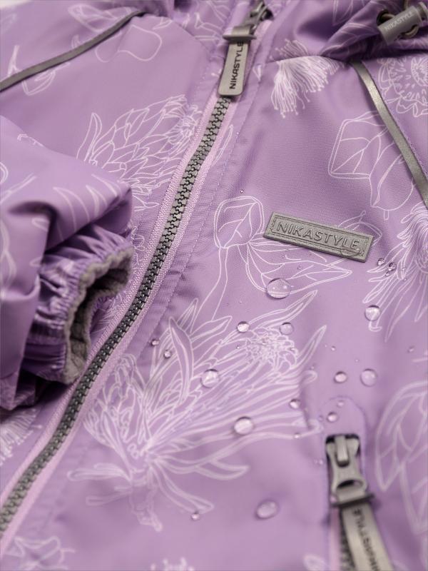 картинка Комплект утеплённый для девочки NIKASTYLE 7м2025 Лаванда серый от магазина детских товаров ALiSa