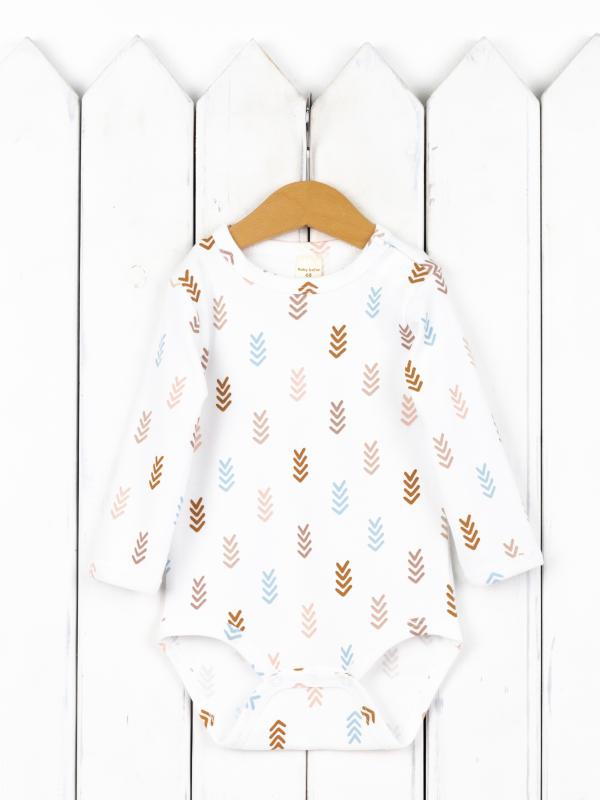 картинка Боди детское Baby Boom Б86/10009-И(Н) Галочки я732 от магазина детских товаров ALiSa