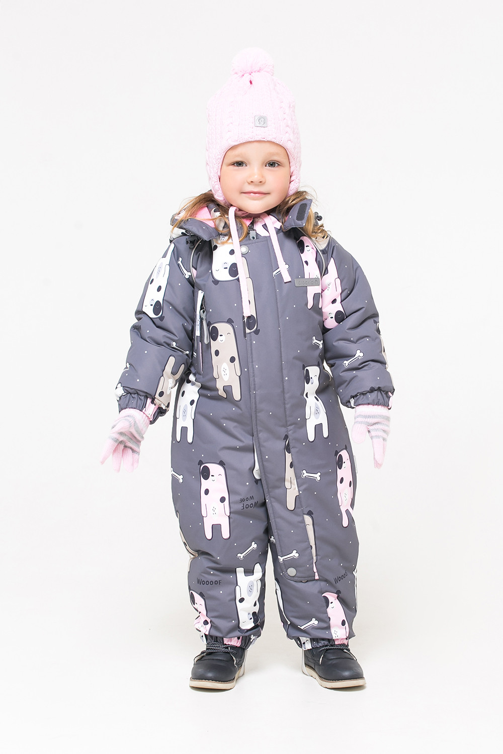 картинка Комбинезон зимний для девочки Crockid ВК 60032/н/3 УЗГ от магазина детских товаров ALiSa