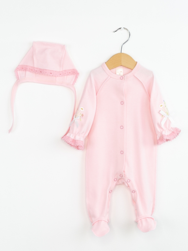 картинка Комплект для девочки Baby Boom КН159/3-И Розовый я737 от магазина детских товаров ALiSa