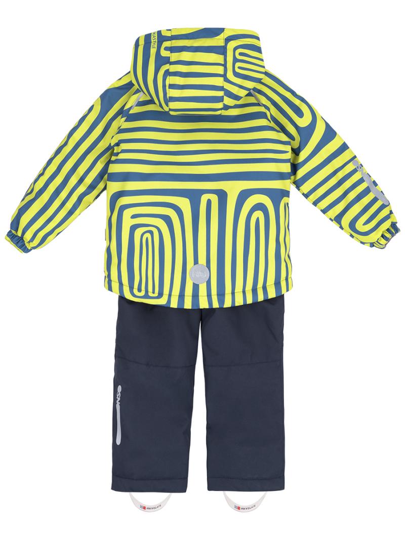 картинка Комплект утепленный для мальчика NIKASTYLE 7м1124 лайм графит от магазина детских товаров ALiSa