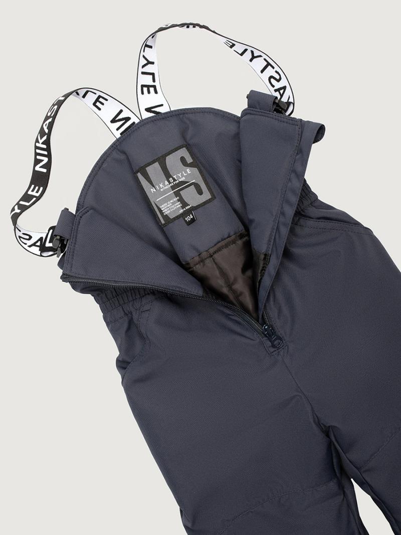 картинка Комплект утеплённый для мальчика NIKASTYLE 7м2325 Чили графит от магазина детских товаров ALiSa