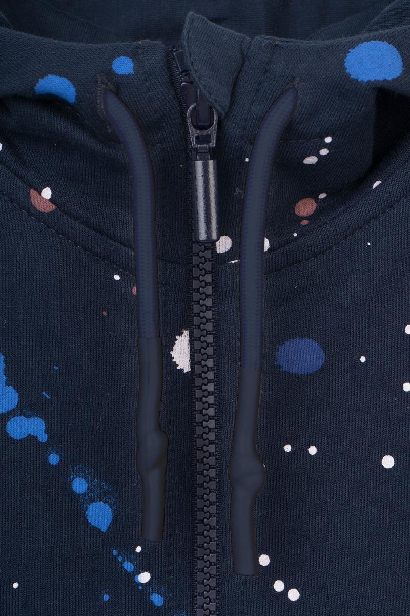 картинка Куртка для мальчика Crockid КР 302009 индиго, космические брызги к372 от магазина детских товаров ALiSa