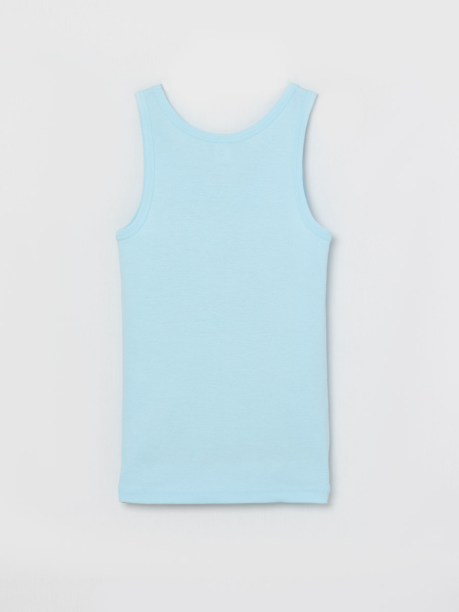 картинка Майка для мальчика CAKB 20019-40 Светло-бирюзовый от магазина детских товаров ALiSa