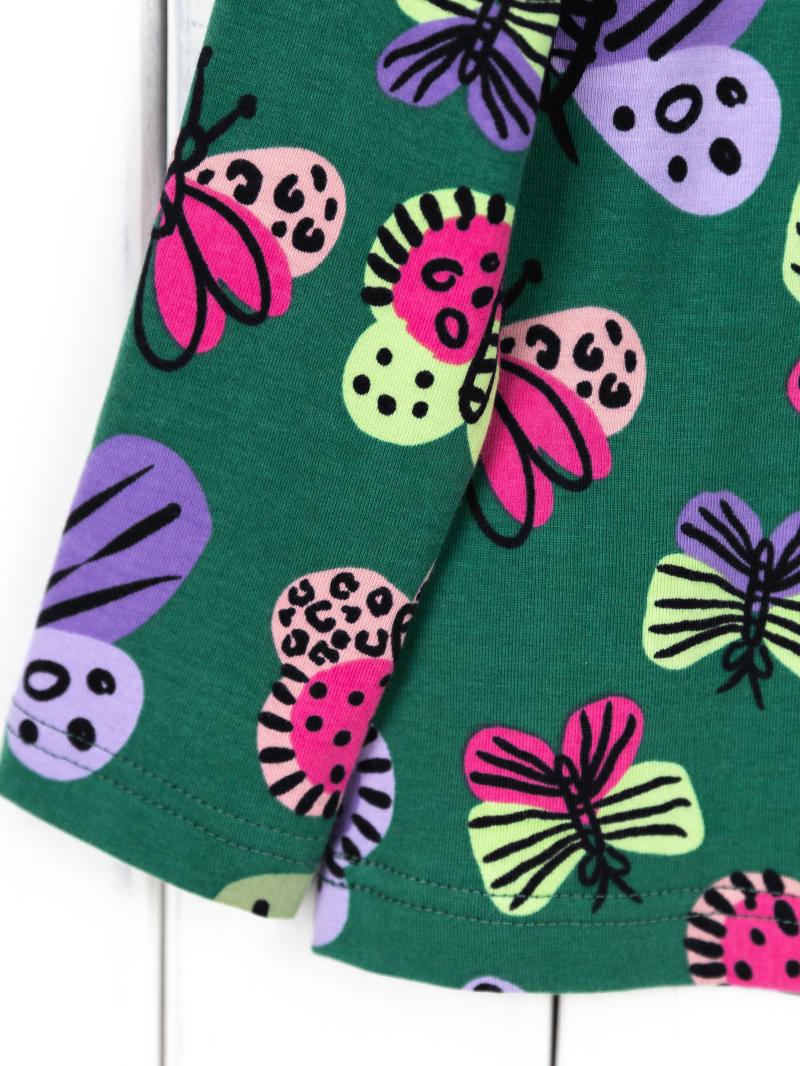 картинка Лонгслив для девочки Baby Boom Ф141/1-К Бабочки Б111 от магазина детских товаров ALiSa