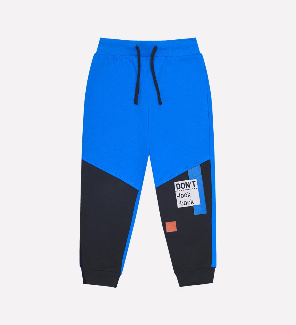 картинка Брюки для мальчика Crockid КР 4755 ярко-синий к226 от магазина детских товаров ALiSa