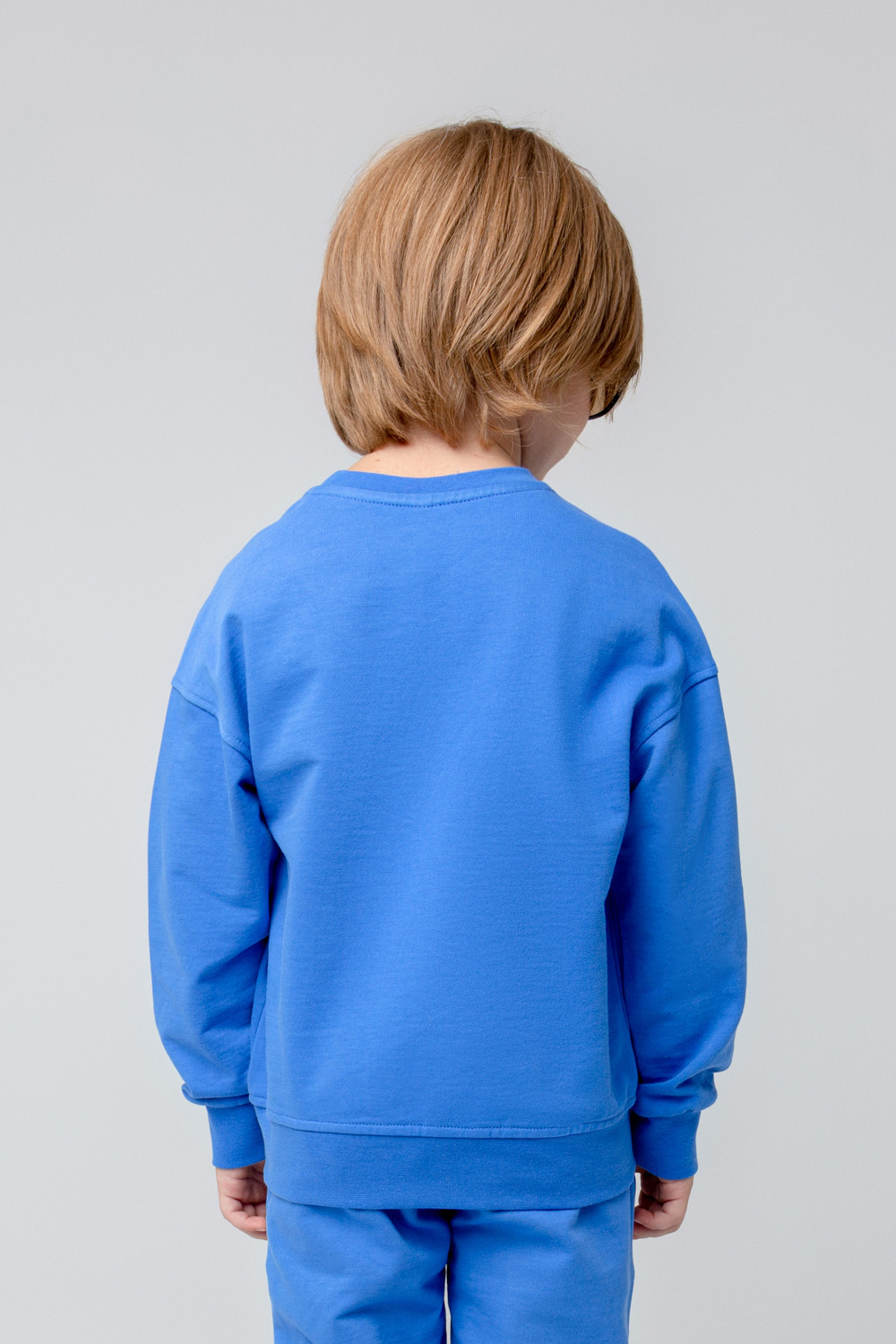 картинка Джемпер для мальчика Crockid КР 302008 ярко-голубой к372 от магазина детских товаров ALiSa