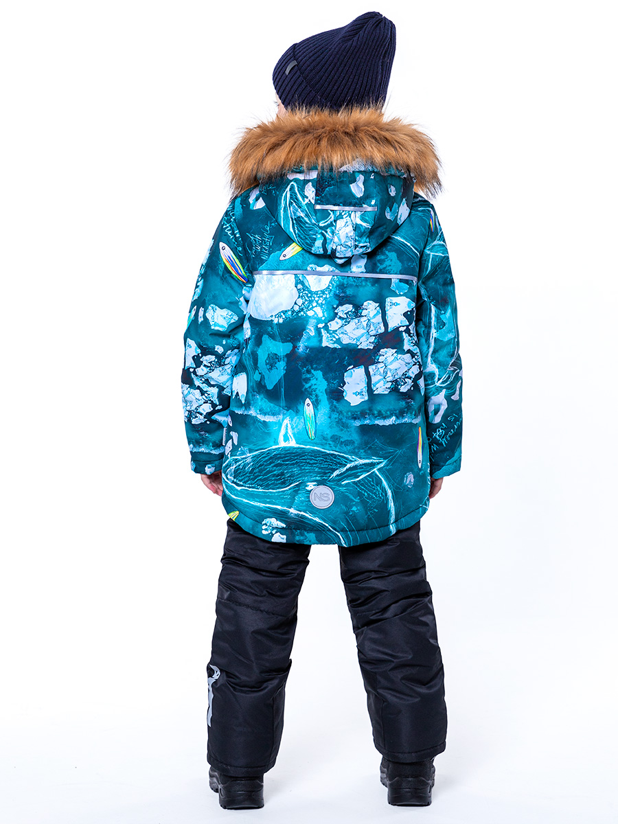 картинка Комплект зимний для мальчика NIKASTYLE 7з1123 атлантик черный от магазина детских товаров ALiSa