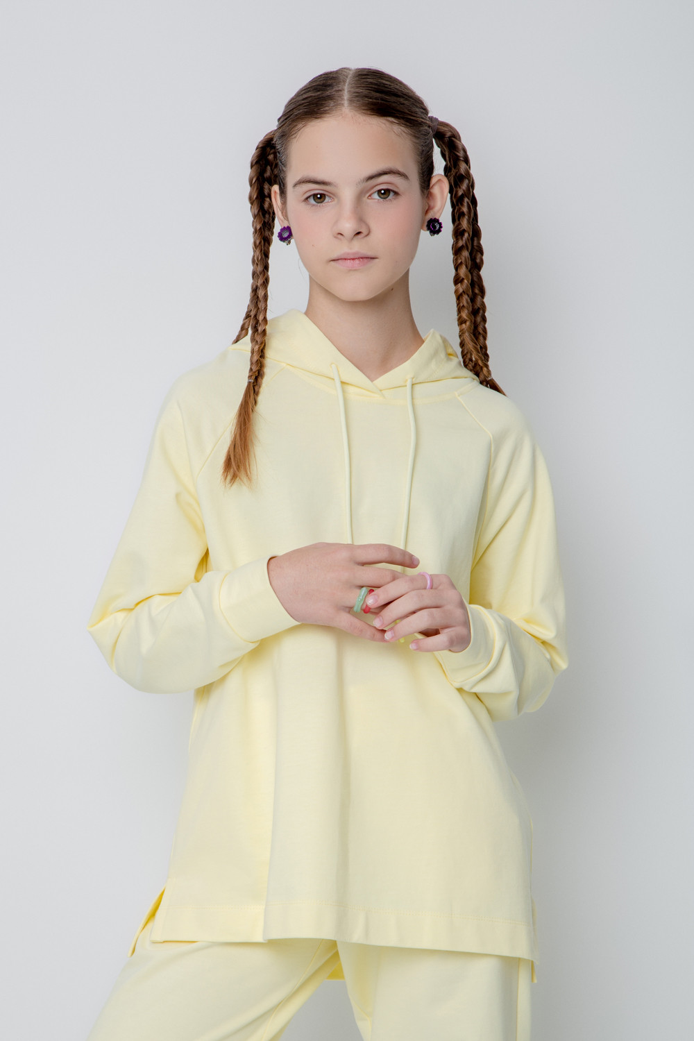картинка Джемпер для девочки Crockid КБ 302091 банановый мусс от магазина детских товаров ALiSa