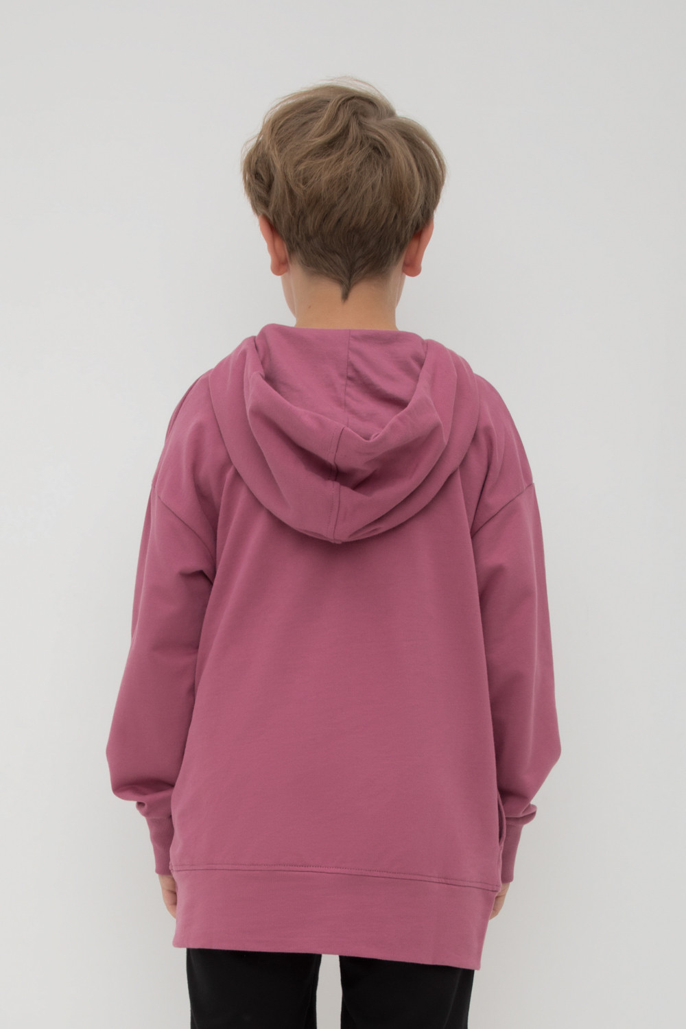 картинка Джемпер для мальчика Crockid КБ 302083 сливовый от магазина детских товаров ALiSa