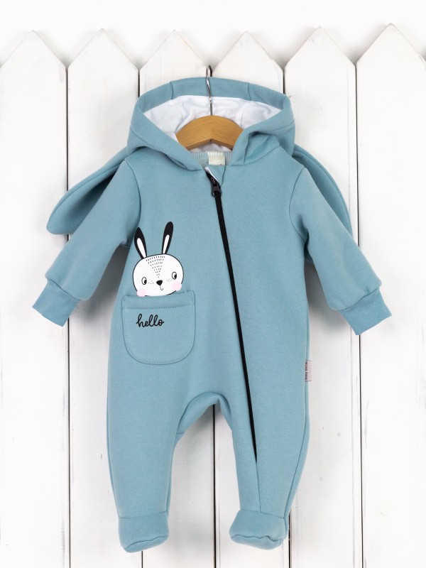 картинка Комбинезон на стопе Baby Boom К378/2-Ф Голубой от магазина детских товаров ALiSa