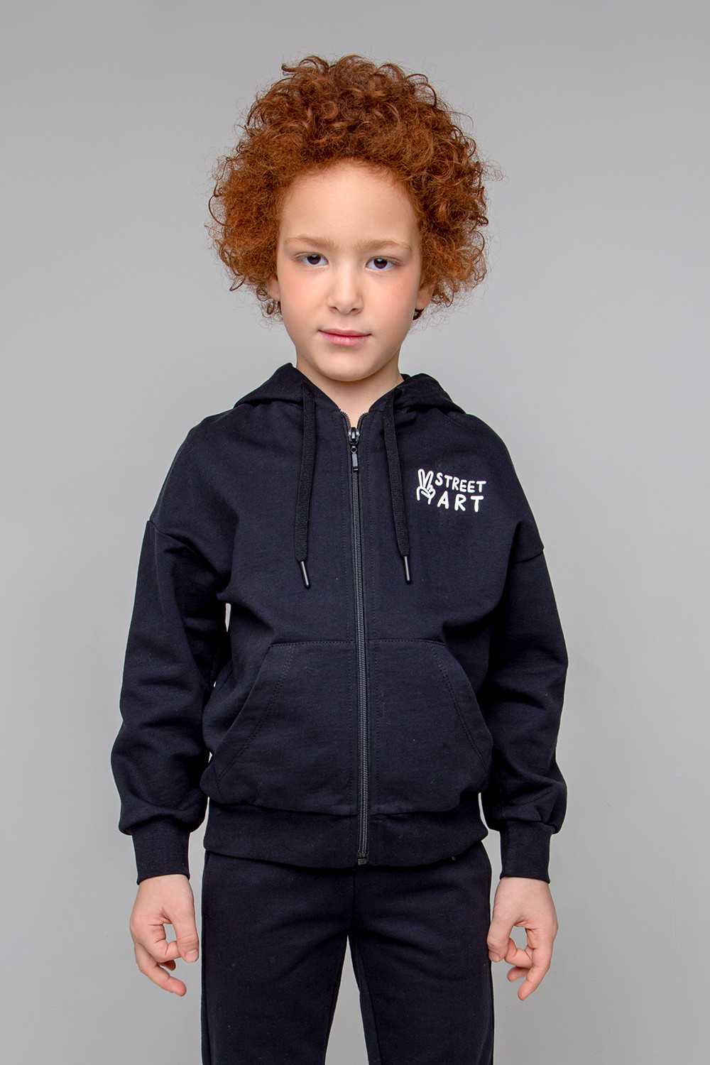 картинка Куртка для мальчика Crockid КР 301880 черный к350 от магазина детских товаров ALiSa
