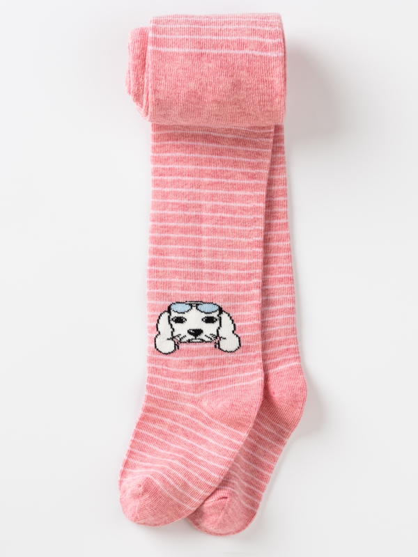 картинка Колготки для девочки AR 2d906 Розовый меланж от магазина детских товаров ALiSa