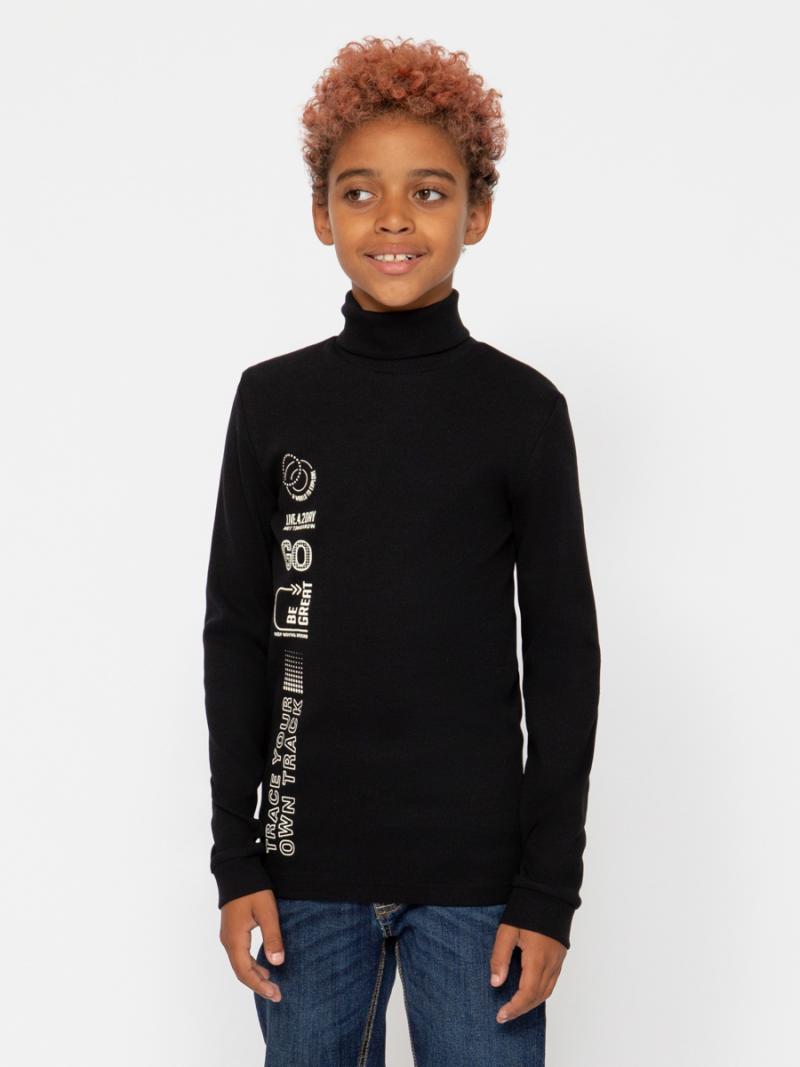 картинка Водолазка для мальчика CWJB 63668-22-383 Черный от магазина детских товаров ALiSa