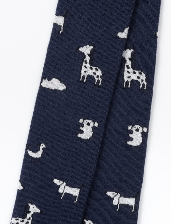 картинка Колготки для мальчика Artie 2m847 Темно синий от магазина детских товаров ALiSa