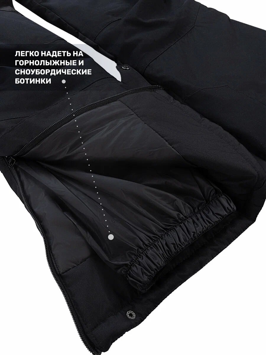 картинка Брюки детские NIKASTYLE 2з4624 Черный от магазина детских товаров ALiSa