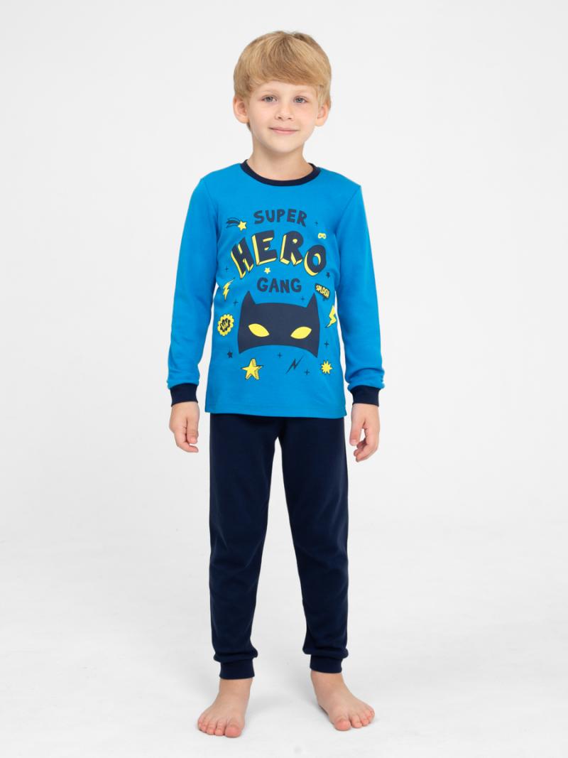 картинка Пижама для мальчика CWKB 50138-42 Синий от магазина детских товаров ALiSa