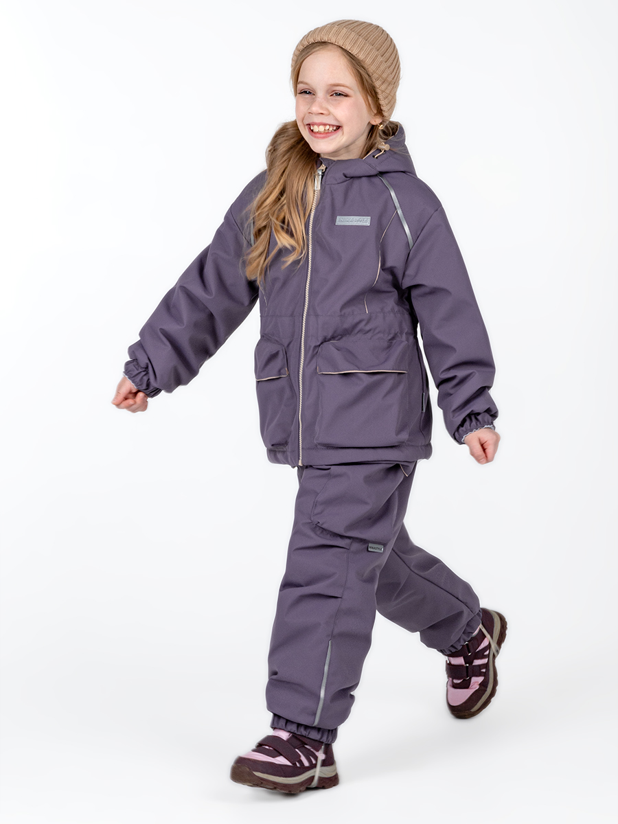 картинка Комплект утепленный для девочки NIKASTYLE 7м2424 инжир латте от магазина детских товаров ALiSa