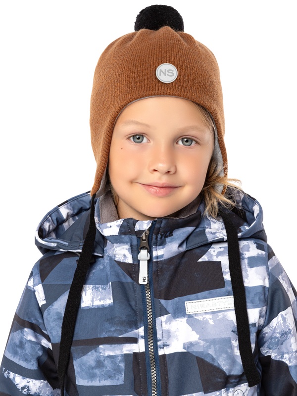 картинка Шапка для мальчика NIKASTYLE 11м10325 Кэмел от магазина детских товаров ALiSa