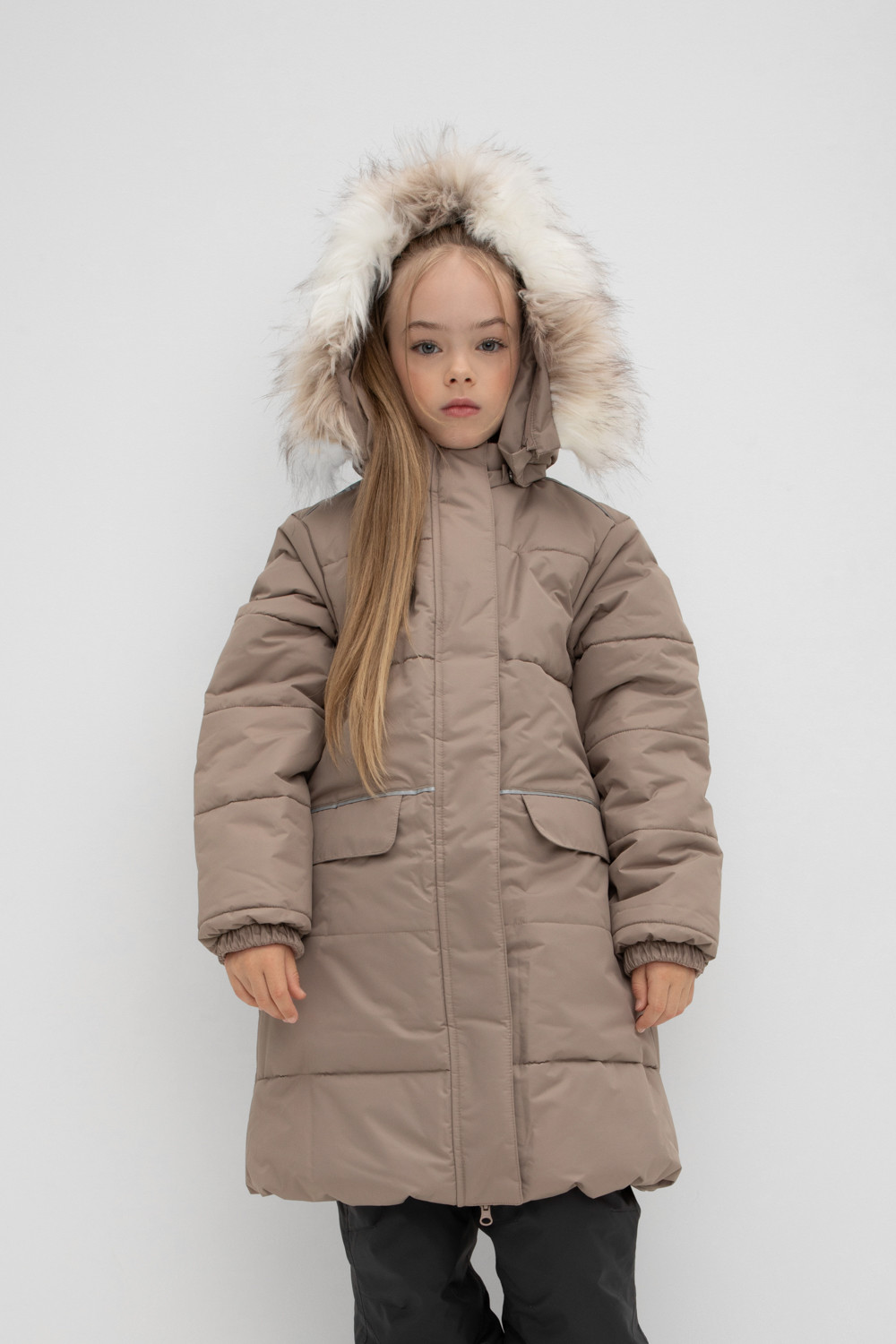 картинка Пальто зимнее для девочки Crockid ВК 38094/5 УЗГ от магазина детских товаров ALiSa