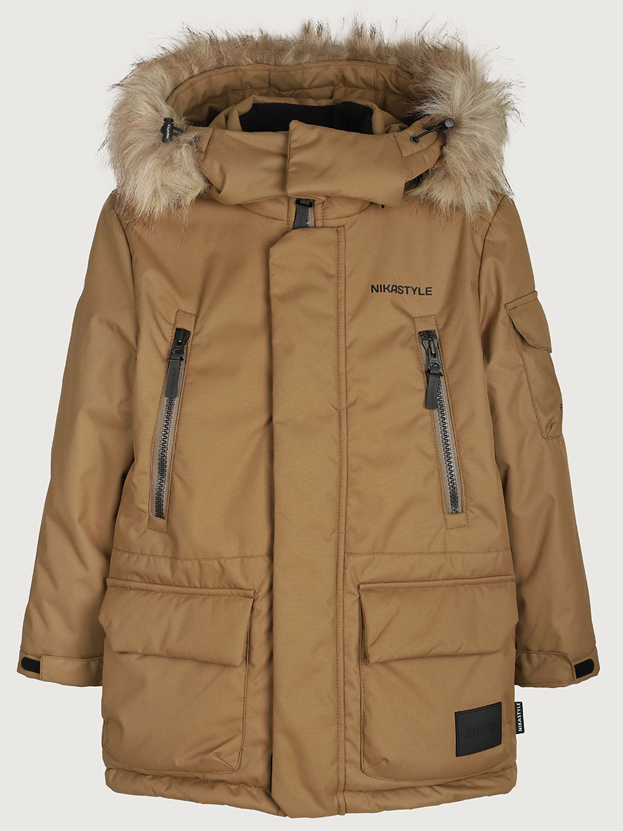 картинка Куртка для мальчика NIKASTYLE 4з7125 Кэмел от магазина детских товаров ALiSa