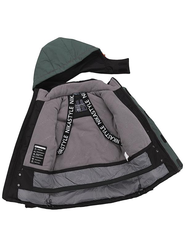 картинка Комплект зимний для мальчика NIKASTYLE 7з7324 Мох черный от магазина детских товаров ALiSa