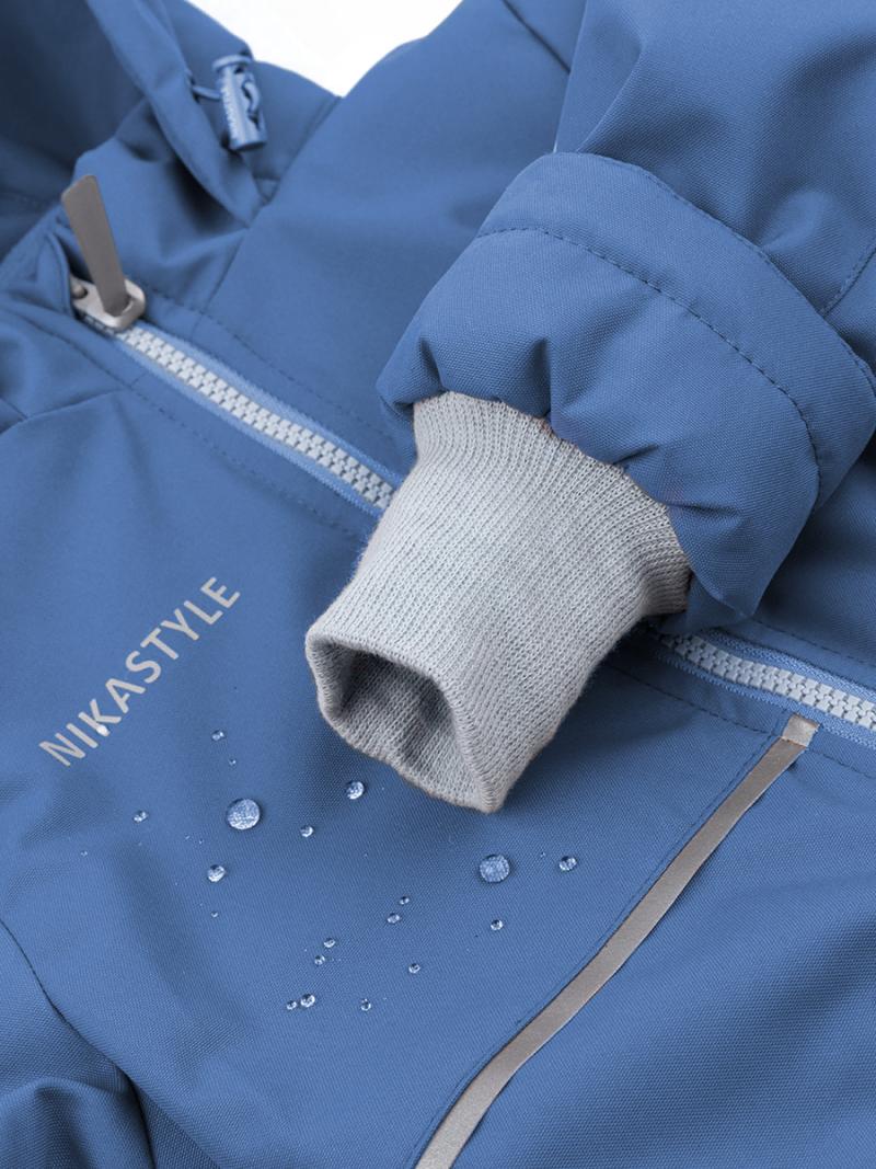 картинка Комбинезон утепленный для мальчика NIKASTYLE 8м1624 джинс графит от магазина детских товаров ALiSa