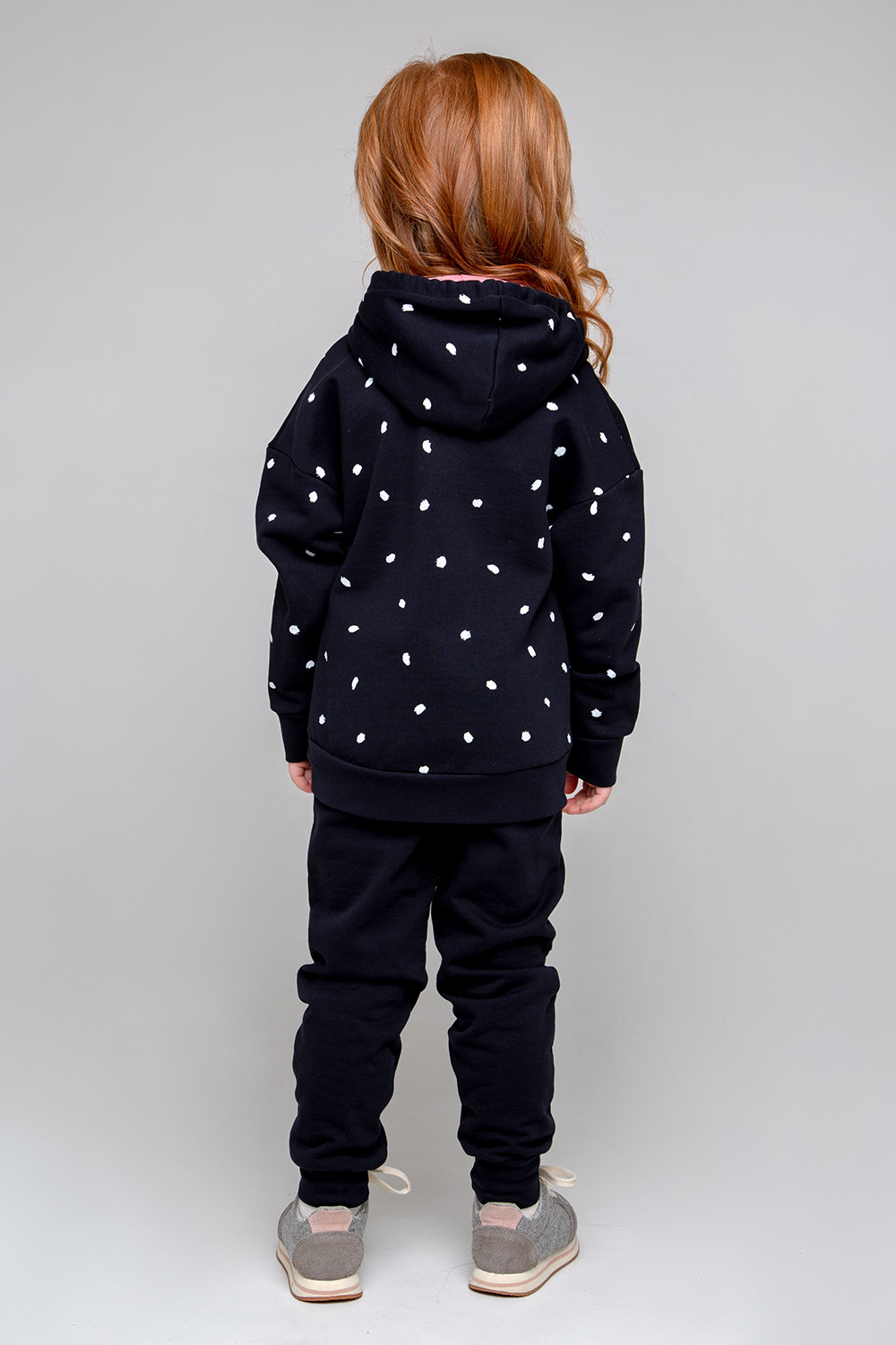 картинка Куртка для девочки Crockid КР 301852-1 черный, маленькие мазки к343 от магазина детских товаров ALiSa