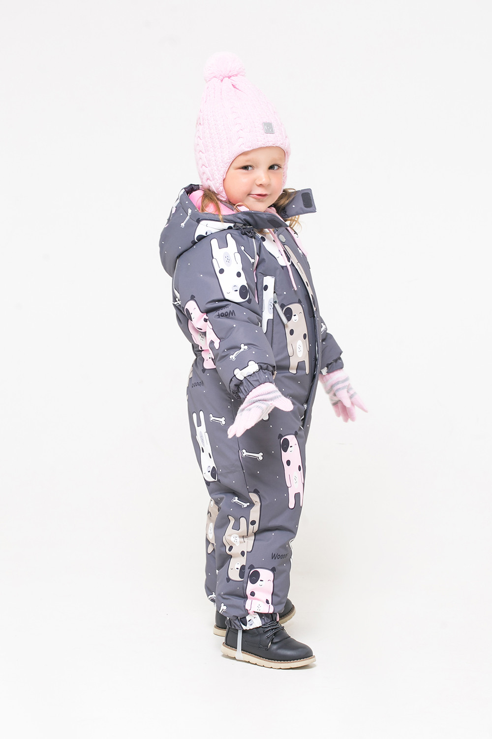 картинка Комбинезон зимний для девочки Crockid ВК 60032/н/3 УЗГ от магазина детских товаров ALiSa