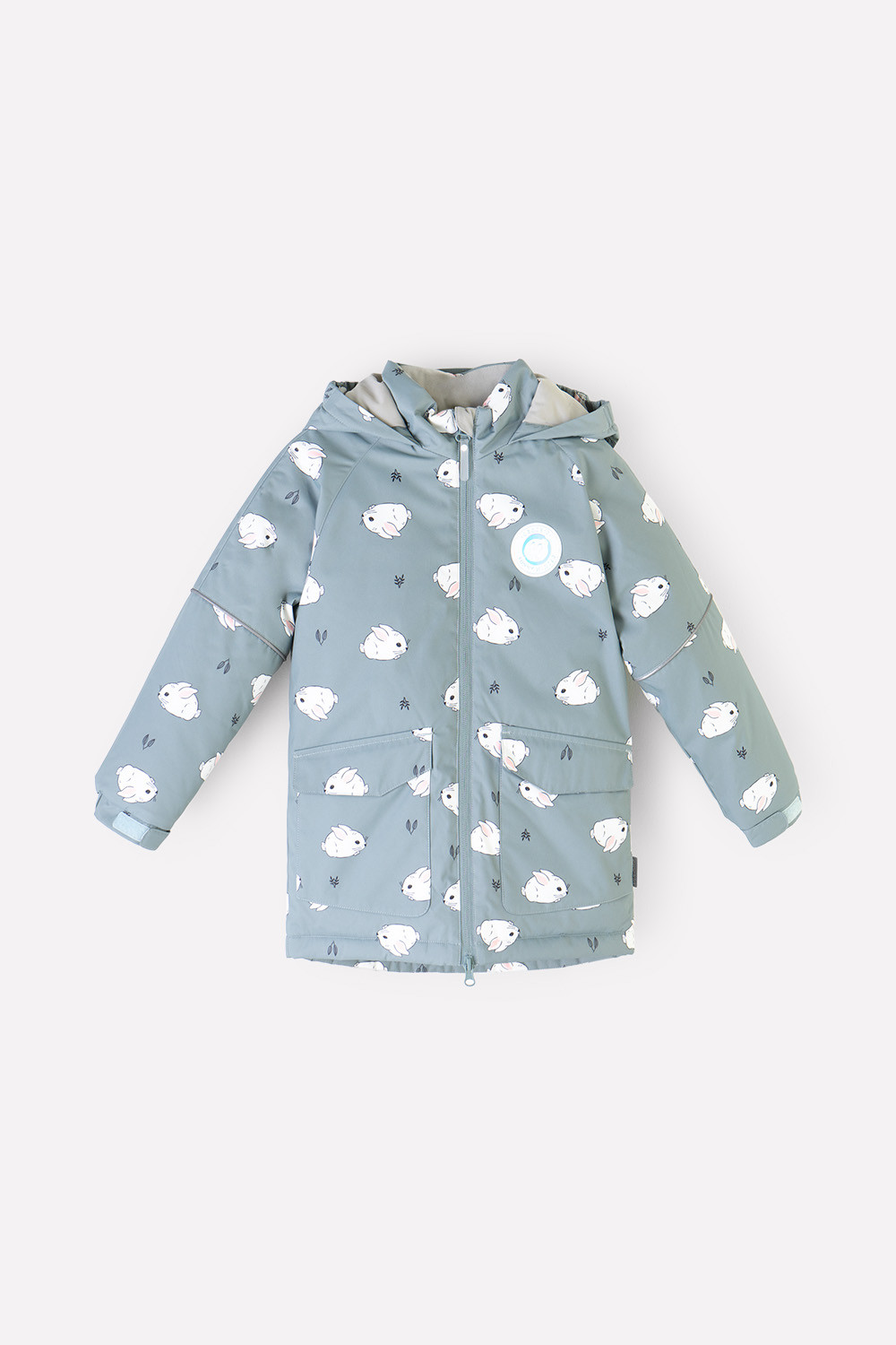 картинка Куртка зимняя для девочки Crockid ВК 38081/н/1 ГР от магазина детских товаров ALiSa