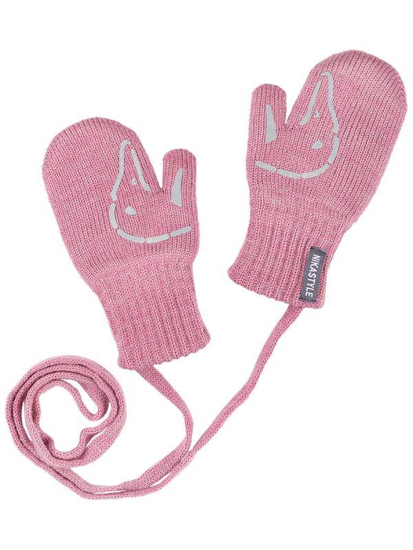 картинка Варежки для девочки NIKASTYLE NS 14з17024 Орхидея от магазина детских товаров ALiSa