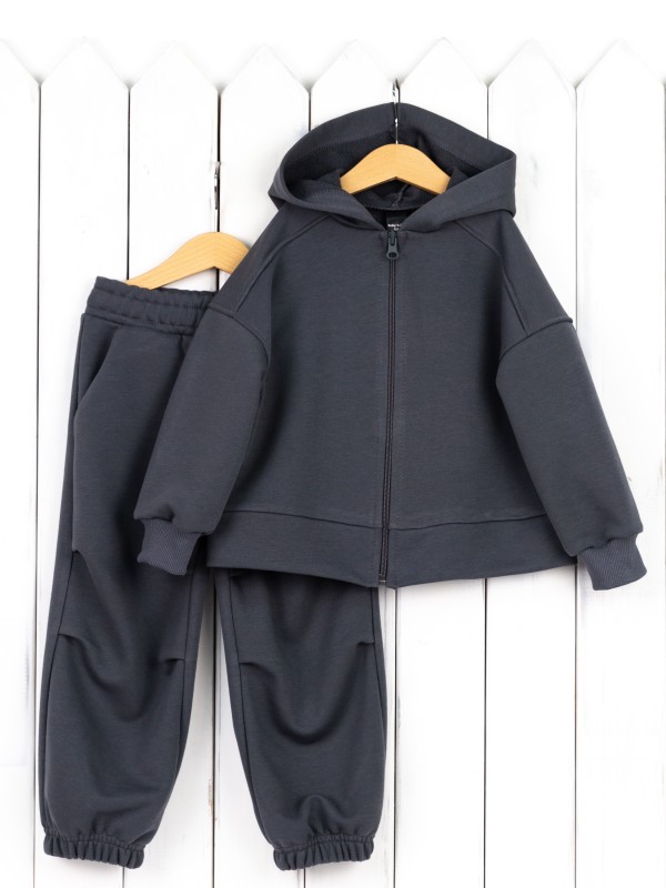 картинка Комплект для мальчика Baby Boom КД537/3-Ф Графит Б118 от магазина детских товаров ALiSa