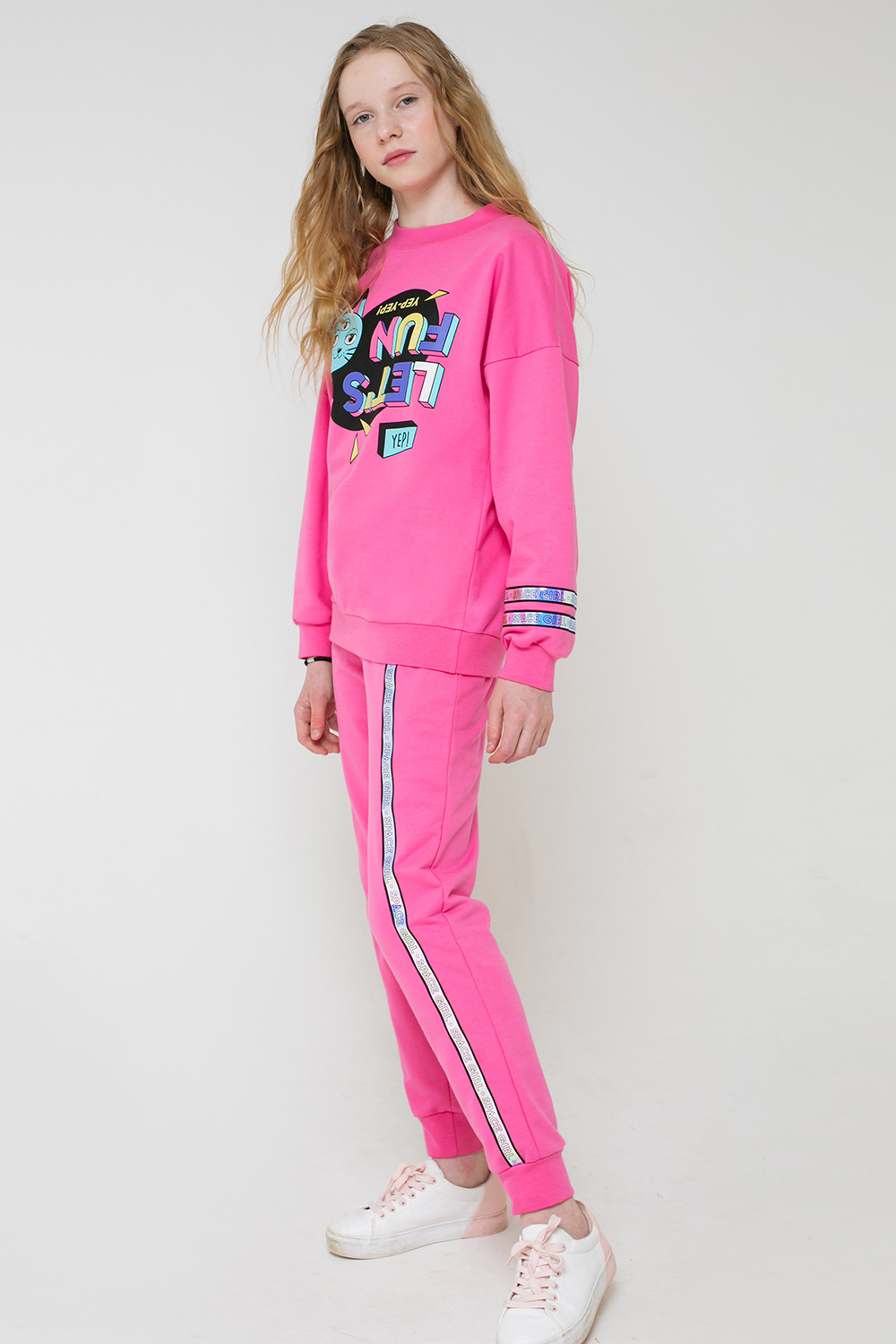 картинка Брюки для девочки КБ 400103 клюква к53 от магазина детских товаров ALiSa