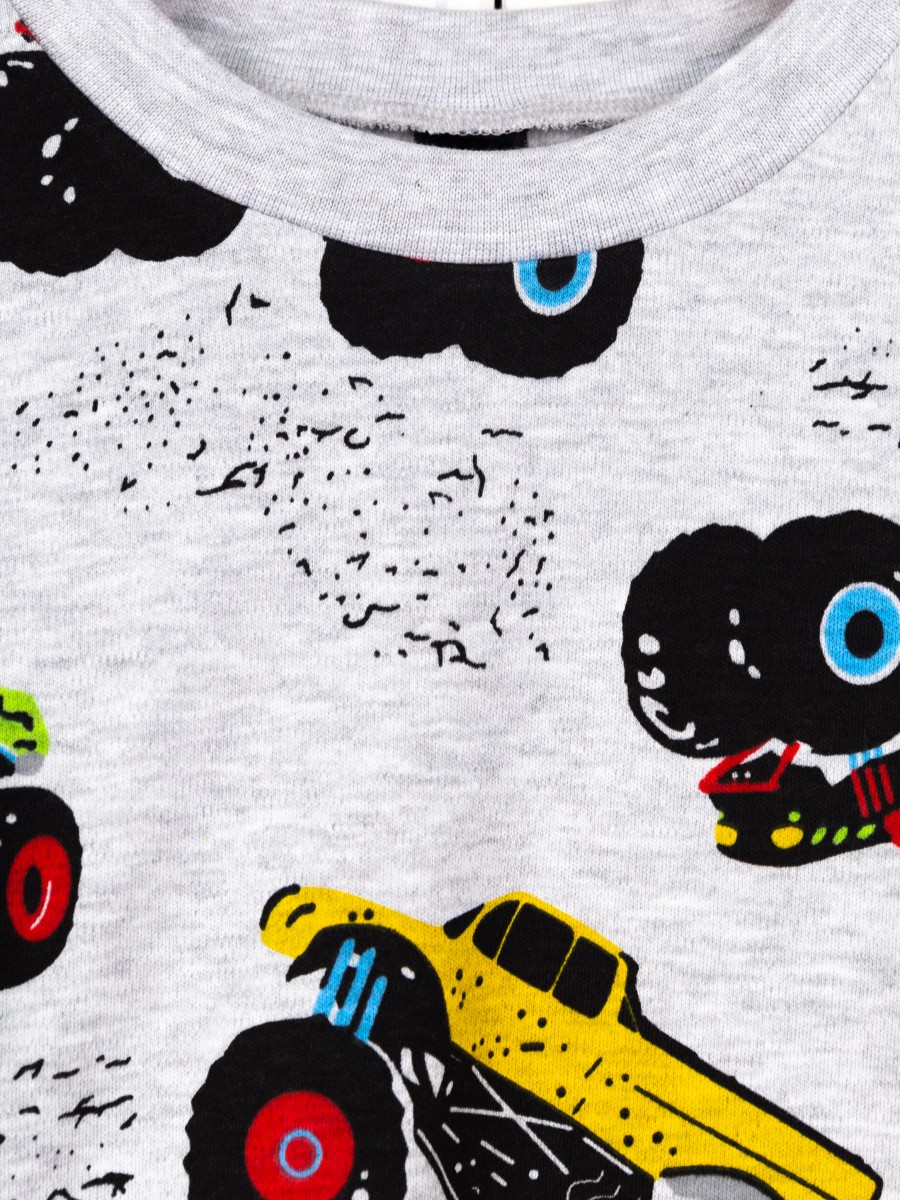 картинка Пижама для мальчика Baby Boom КС14/5-И Бигфуты + кармеланж от магазина детских товаров ALiSa