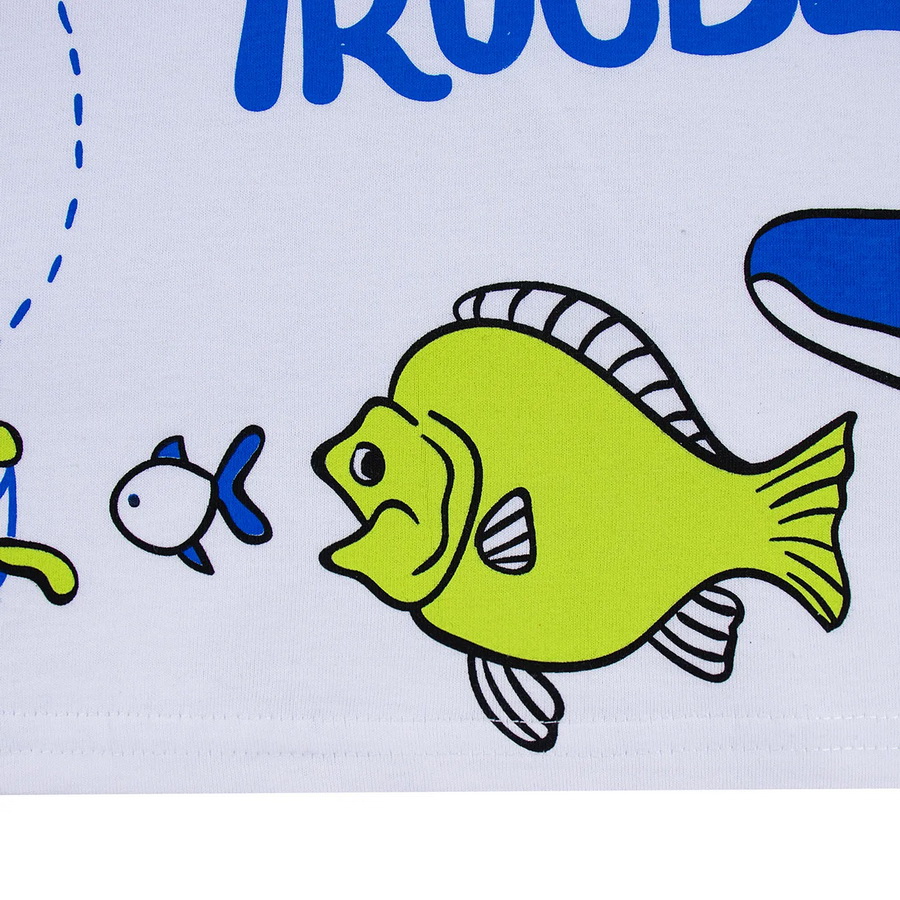 картинка Комплект для мальчика YLA 7941100207 Белый FISH от магазина детских товаров ALiSa