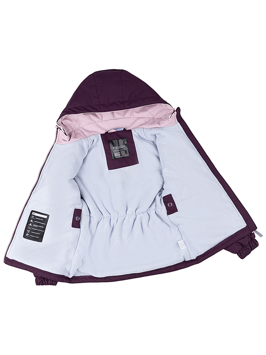 картинка Комплект утепленный для девочки NIKASTYLE 7м2424 вишня пудра от магазина детских товаров ALiSa