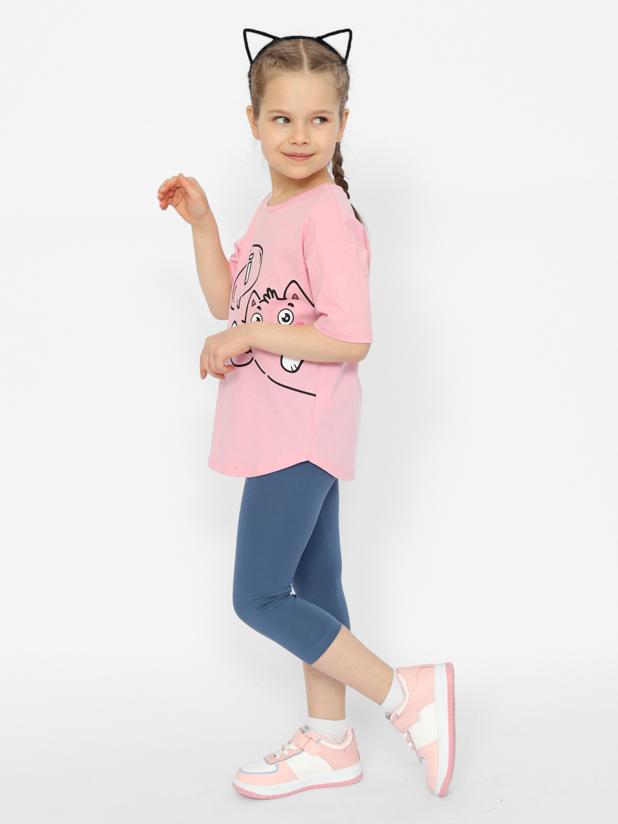 картинка Комплект для девочки Cherubino CSKG 90214-27 Розовый от магазина детских товаров ALiSa