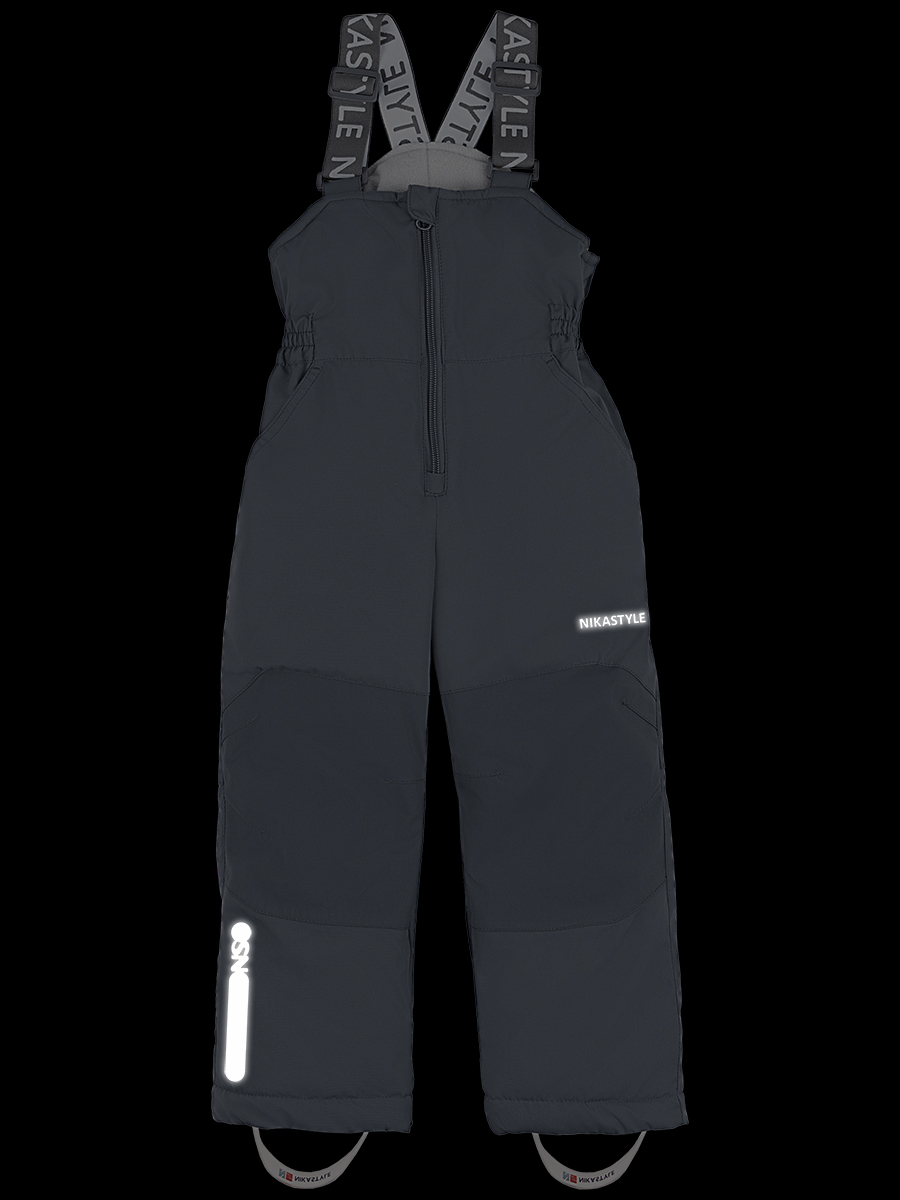 картинка Полукомбинезон зимний NIKASTYLE 3з5024 Серый от магазина детских товаров ALiSa