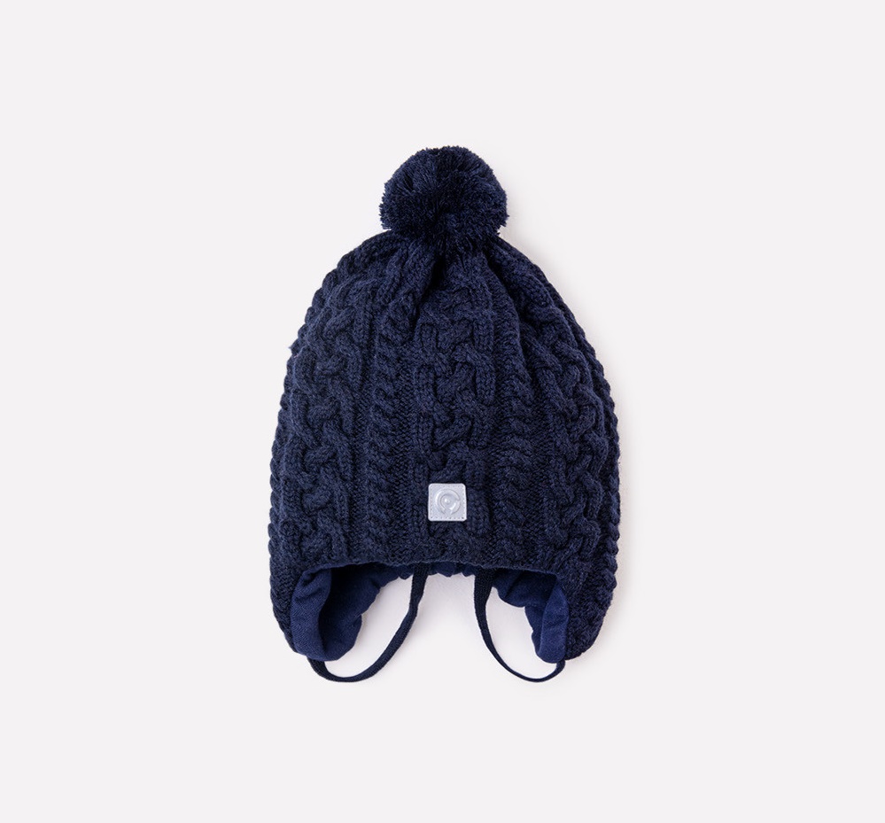 картинка Шапка для мальчика Crockid КВ 20168/ш темно-синий от магазина детских товаров ALiSa