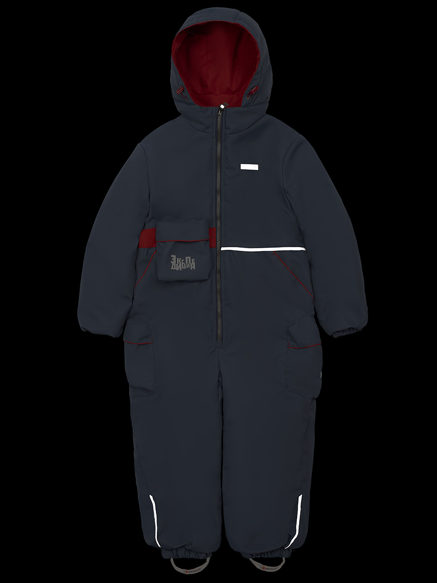 картинка Комбинезон утеплённый для мальчика NIKASTYLE 8м2725 Деним чили от магазина детских товаров ALiSa