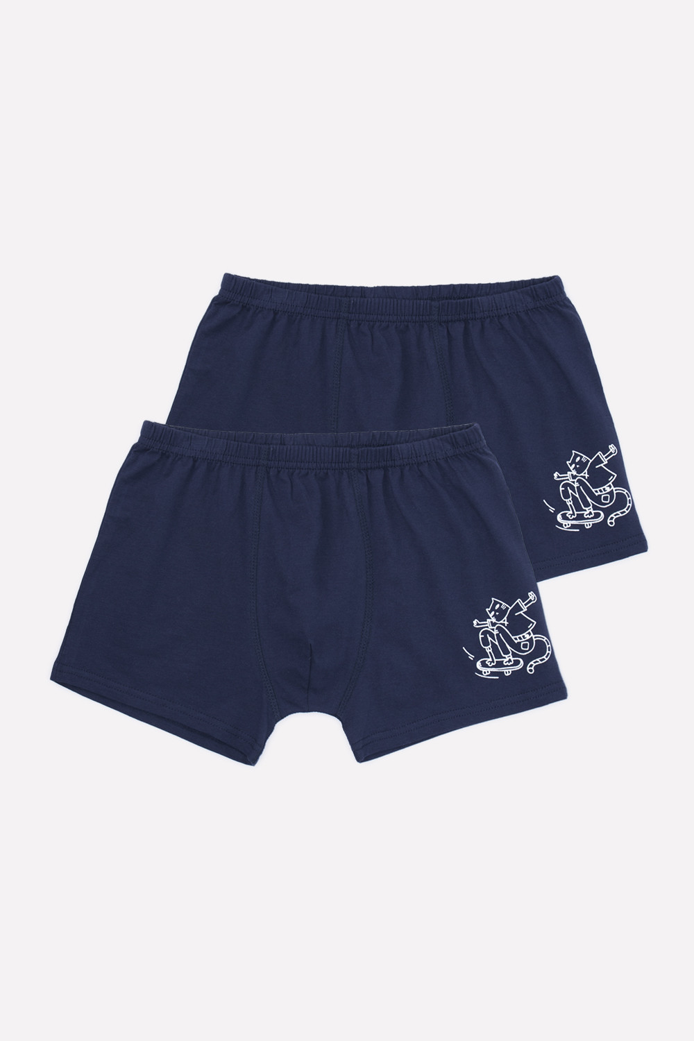 картинка Трусы для мальчика Crockid КБ 1912-2 глубокий синий (скейт) от магазина детских товаров ALiSa