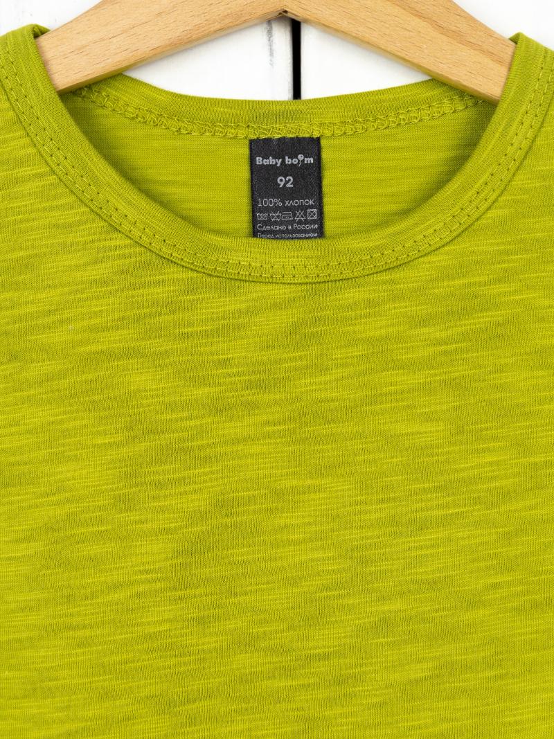 картинка Футболка для мальчика Baby Boom Ф124/1-К-М Цитрон от магазина детских товаров ALiSa