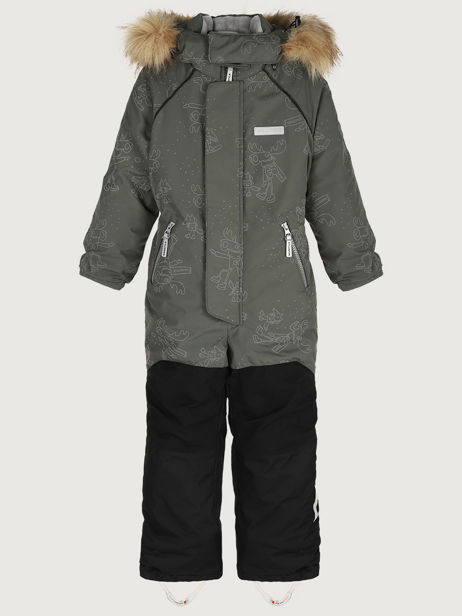 картинка Комбинезон для мальчика NIKASTYLE 8з0525 Хаки Черный от магазина детских товаров ALiSa