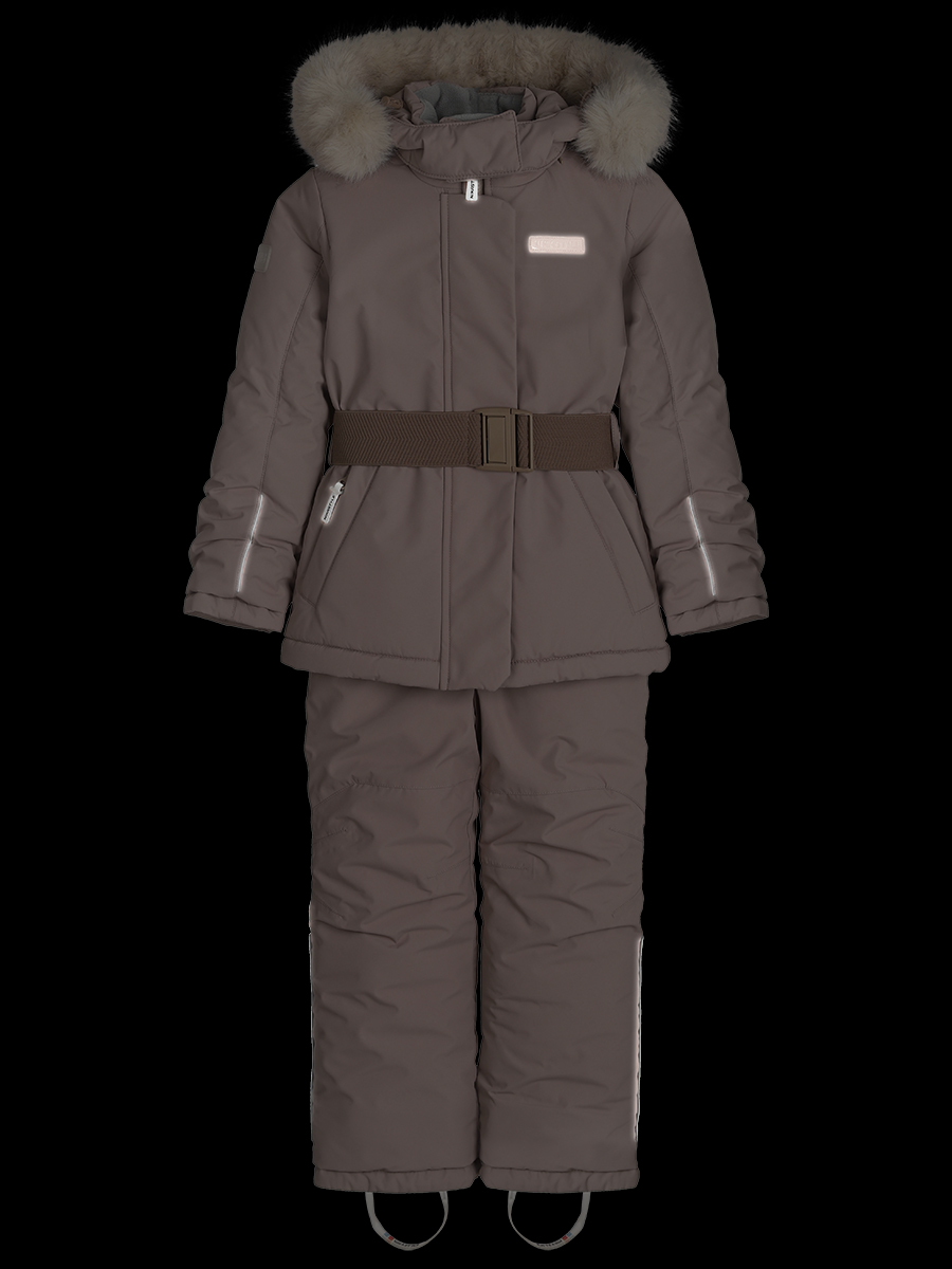 картинка Комплект для девочки NIKASTYLE 7з6825 Какао от магазина детских товаров ALiSa