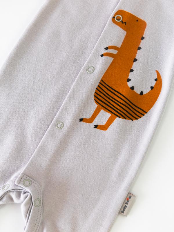 картинка Комбинезон для мальчика Baby Boom К308/1-И Дино жемчуг от магазина детских товаров ALiSa