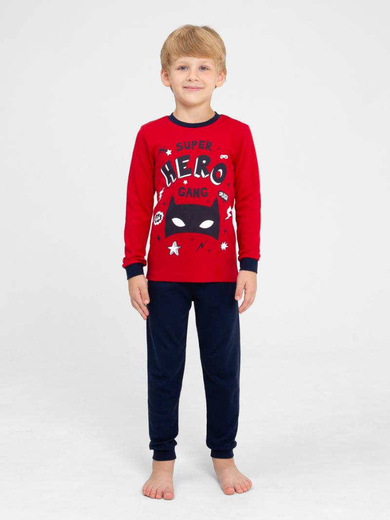 картинка Пижама для мальчика CWKB 50138-26 Красный от магазина детских товаров ALiSa
